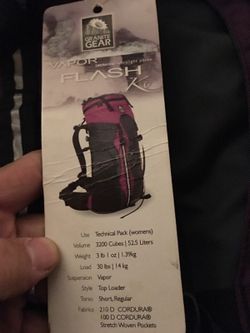 Travel backpack