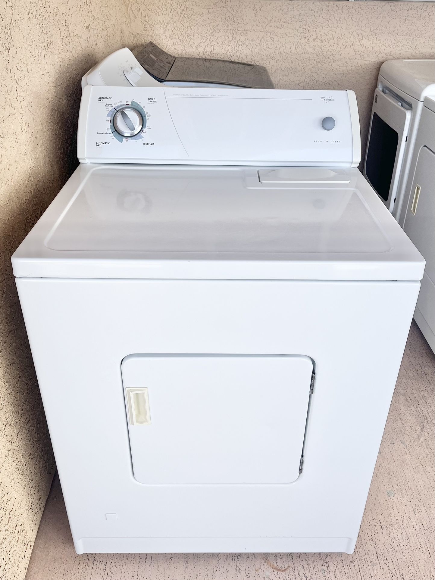Whirlpool Gas Dryer 90 Day Warranty Some Delivery