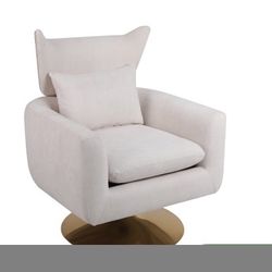 ZNTS Classic Mid-Century 360-Degree Swivel 