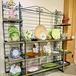 Bakers Racks, Paris France. Metal, Perfect Condition. Moving everything for Sale!