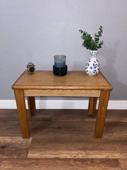 Solid Oak Sofa Table / Console Table