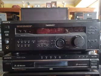 SONY 5.1 RECEIVER WITH SACD CHANGER AND REMOTES $300 FINAL PRICE READ DESCRIPTION AND SEE ALL PICTURES