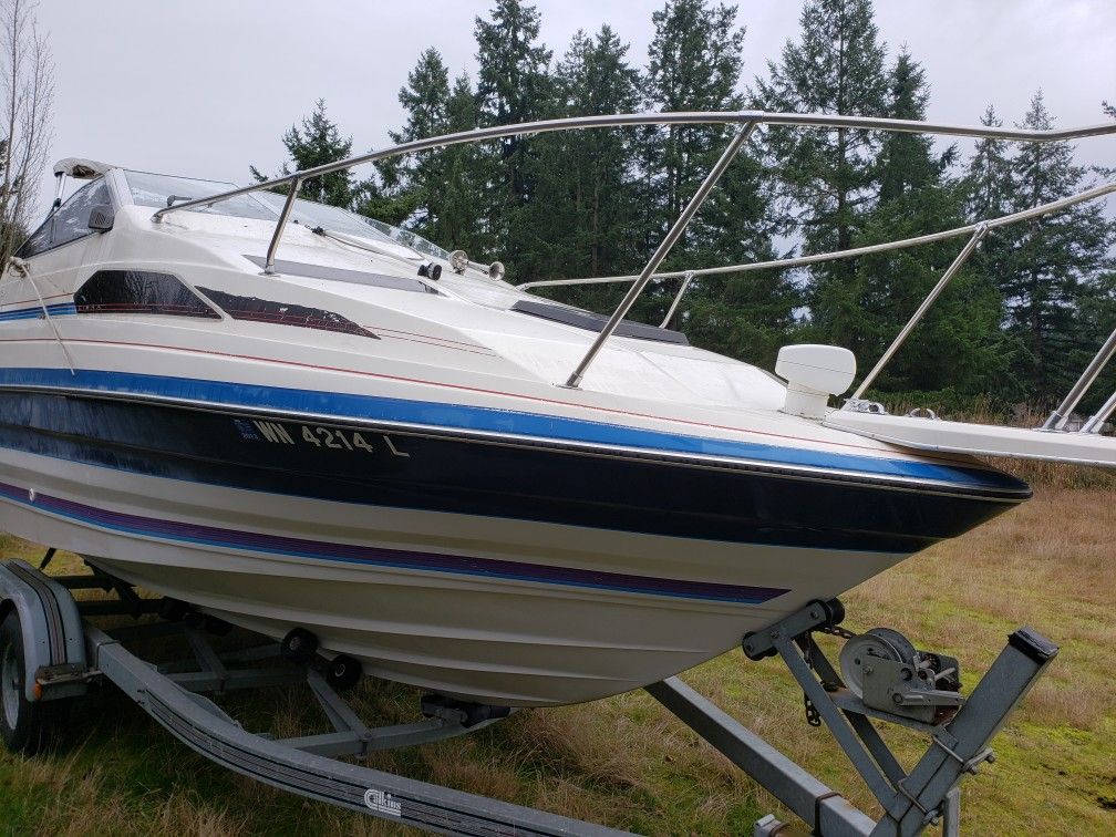 1987 Bayliner ciera sunbridge 2155 for sale, desirable motor