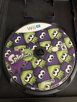 Splatoon Wii U disc only