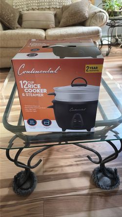 Continental 12 cup cooker and steamer