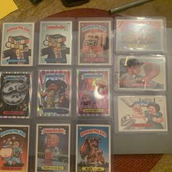Vintage and modern Garbage pail kids cards Lot D2 