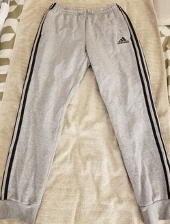 Adidas Fleece Sweat Pants - Gray
