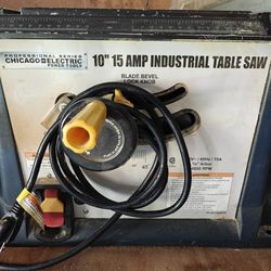 Chicago Electric 10" 15Amp Table Saw 