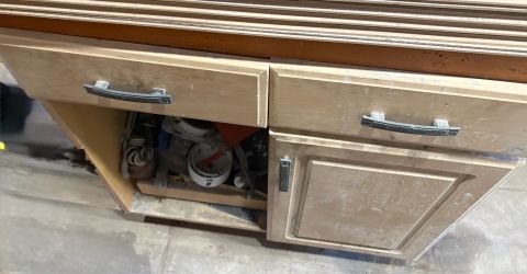 Bathroom Vanity Cabinet/Solid Wood