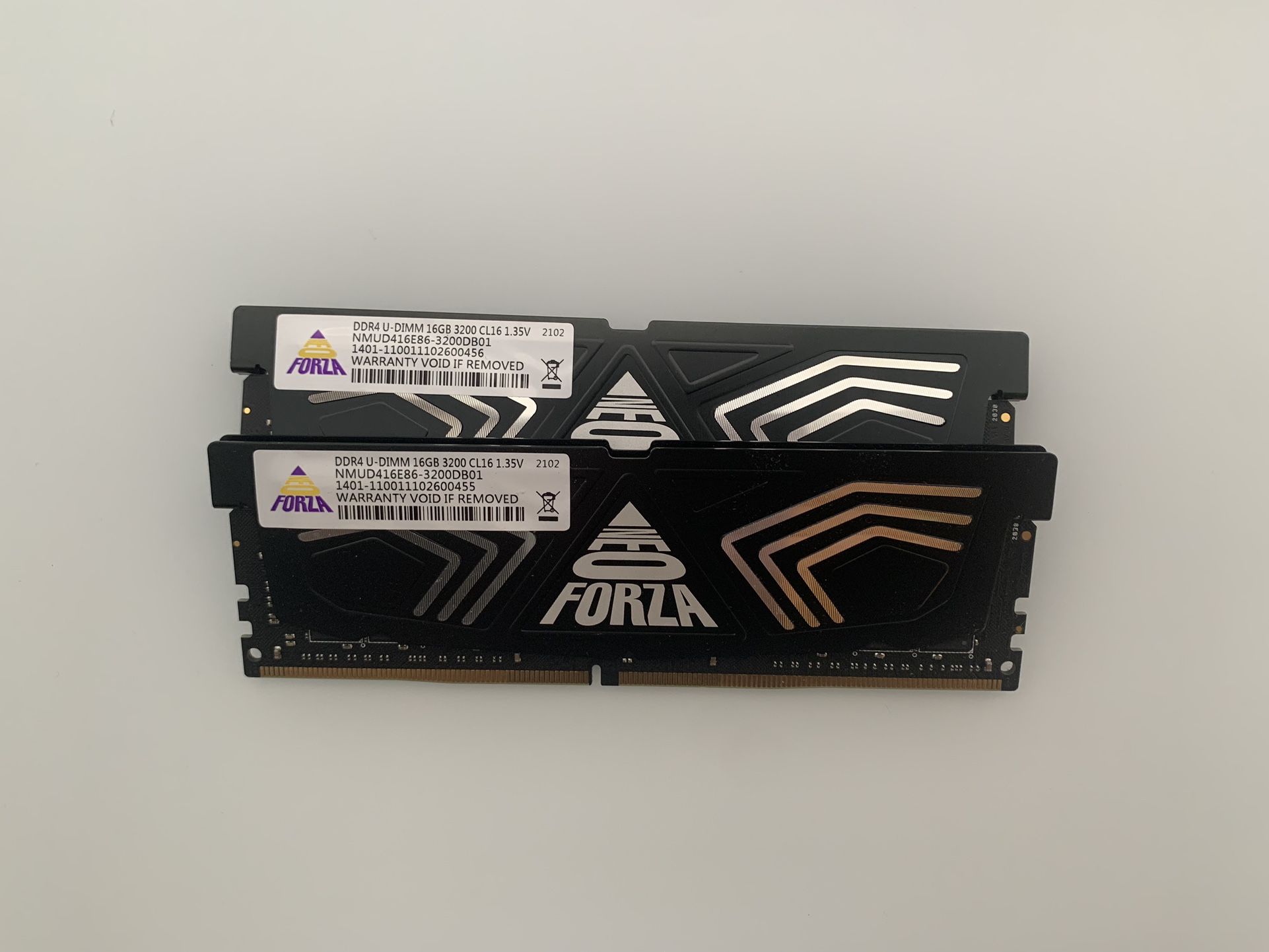 Forza DDR4 32GB Sticks (2x16gb RAM)