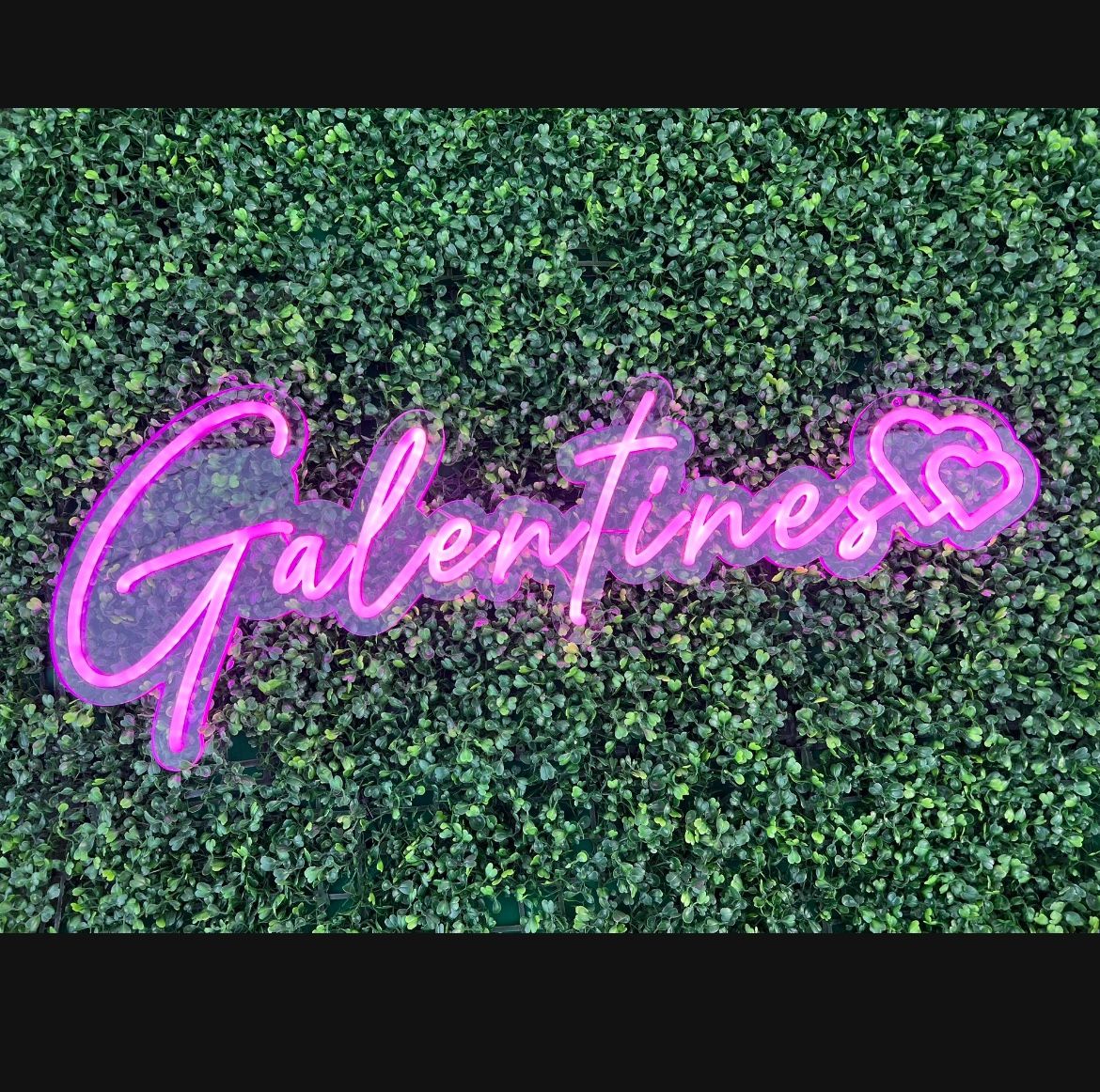Galentines Neon Sign Pink