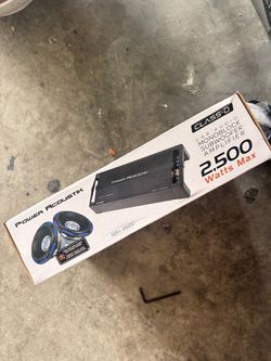 Power Acoustik RZR1-2500D Monoblock Car Amplifier