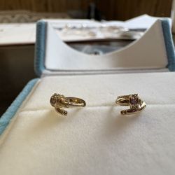 14k Gold Nail Huggies Musemond Brand