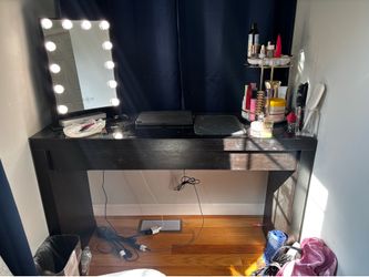 Makeup table