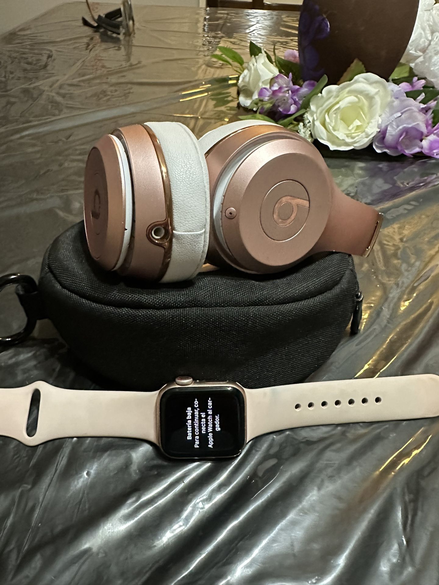 Beats Solo 3 Y I watch Serie E 40mm Rose Gold