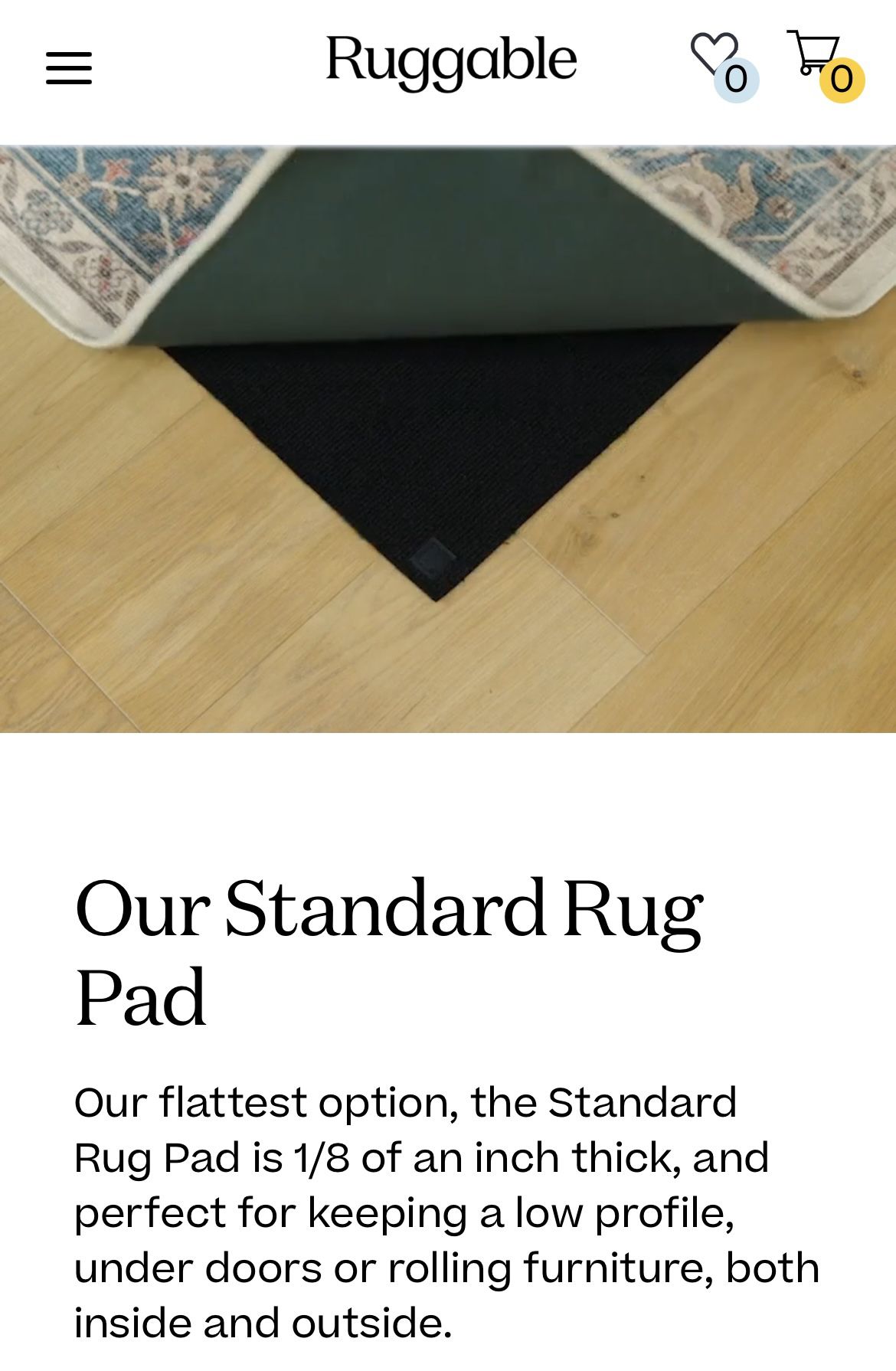 Standard Rug Pad