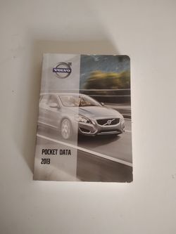 New Volvo Pocket Data 2013 Booklet