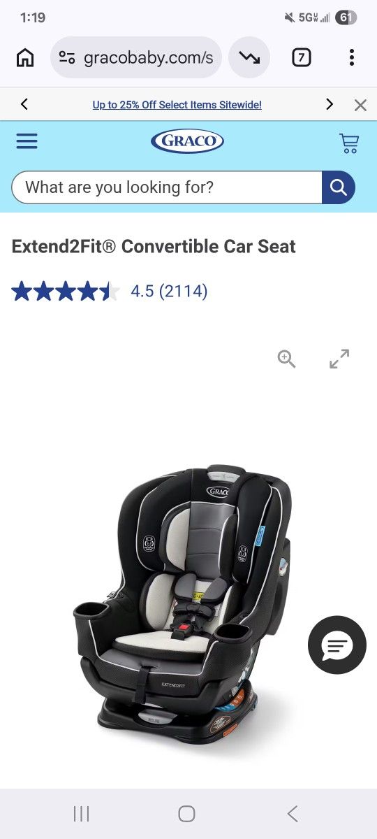 Graco Extend 2 Fit Carseat