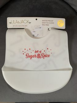 Two Silicone Bibs