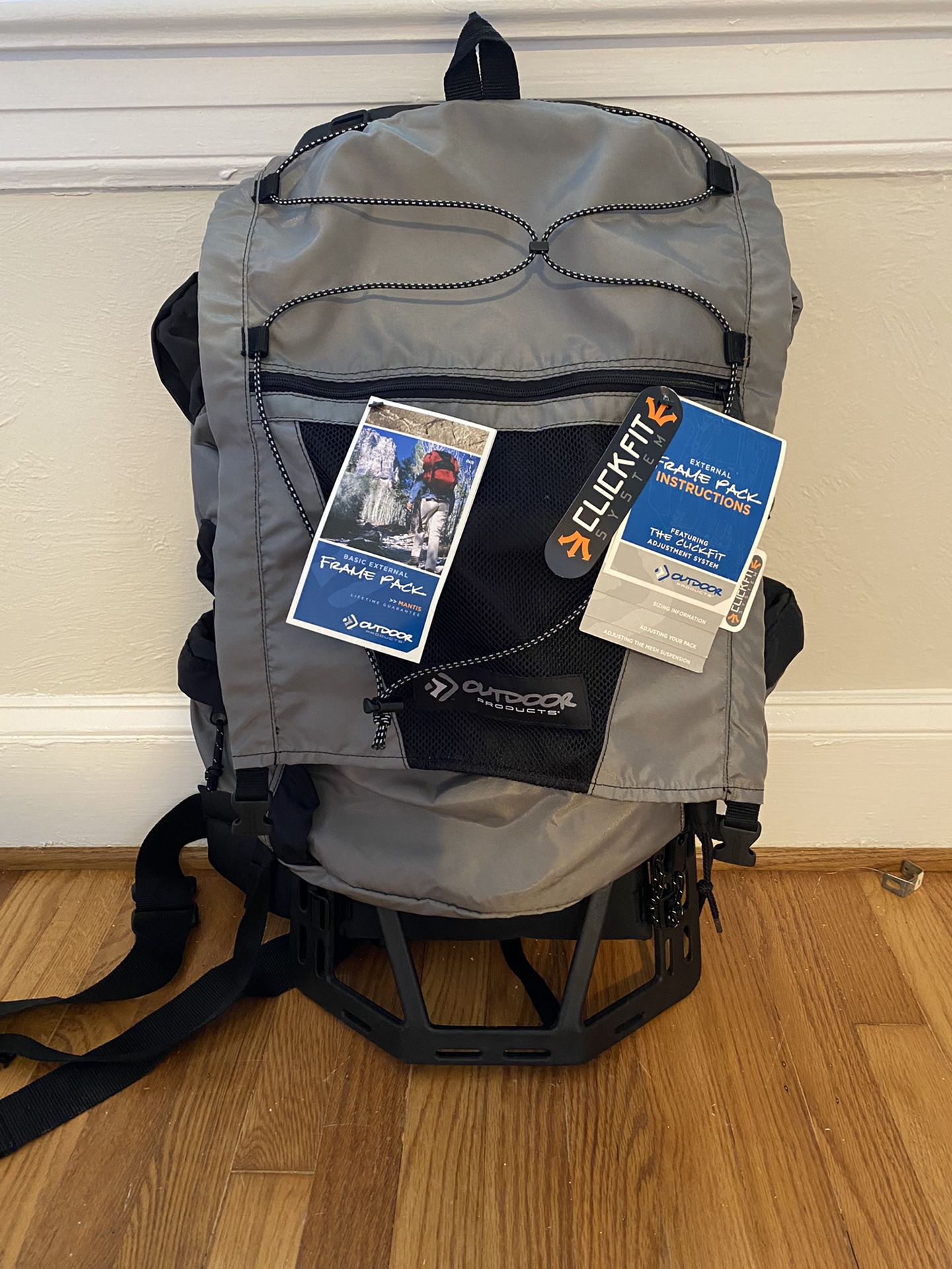 NEW W/ TAGS! Outdoor Products-Basic External Frame Backpack