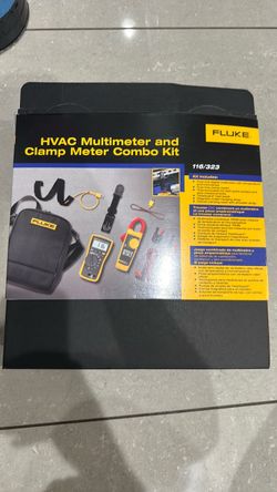 Fluke HVAC Multimeter and Clamp meter combo