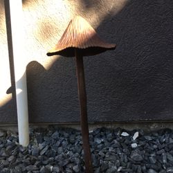 Garden cooper mushroom decorative fairy garden 15”hx5”w