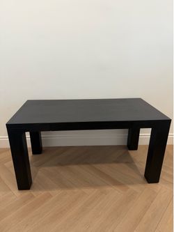 Restoration Hardware DAVOS OAK DESK Black