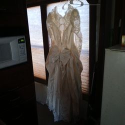 Wedding dress.