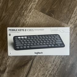 Logitech - Pebble Keys 2 Slim TKL Wireless Scissor Keyboard for Windows, macOS, iPadOS, Chrome