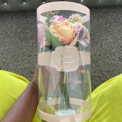 Artificial floral bouquet