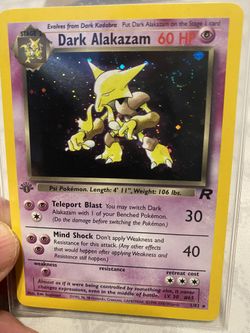 Pokémon Team Rocket 1st Edition Partial set