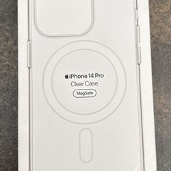 iPhone 14 Pro Clear MagSafe Case – Slim & Protective, Like New!