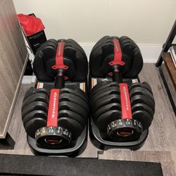 Bowlex Adjustable Dumbells