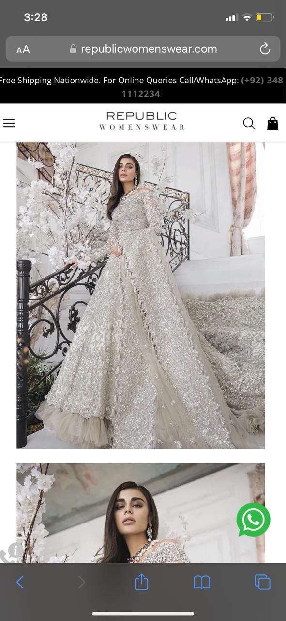 Republic women wear Wedding dress