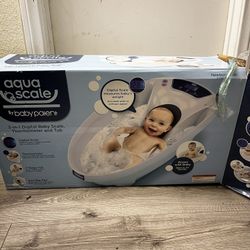 Baby Bathtub With Weight Scale 