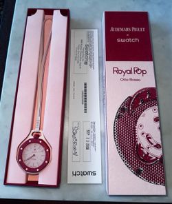 Audemars Piguet x Swatch Royal Pop Otto Rosso Watch
