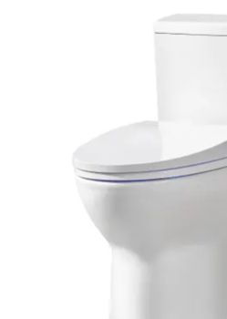 Ove Decors Wilma 1.27 GPF Two-Piece Elongated Toilet – Bidet Seat Included