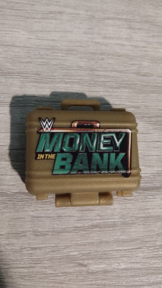 2010 WWE Mattel Money in the Bank Briefcase For 7 Inch Figures (Best Offer)
