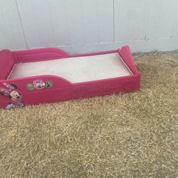 Pink Mini mouse Bed