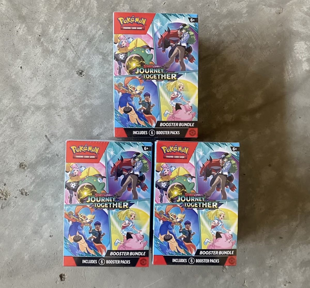 Pokemon Scarlet & Violet Journey Together Booster Bundle