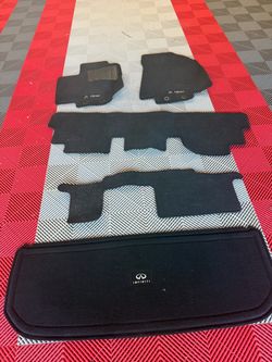 2023 INFINITI QX60 OEM CARPETED FLOOR MATS (FULL SET)