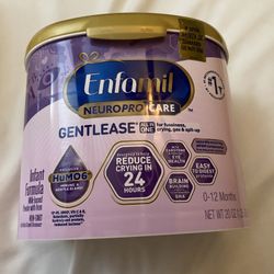 Enfamil NeuroPro Gentlease Baby Formula, Brain Building DHA, HuMO6 Immune Blend, Designed to Reduce Fussiness, Crying, Gas & Spit-up in 24 Hrs, Gentle