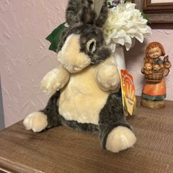 Folkmanis Dutch Rabbit Puppet With Tag