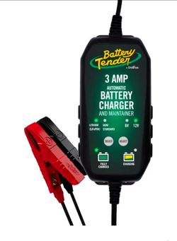 Battery Tender 3 AMP Smart Battery Charger – 6V/12V Maintainer for Car, Truck & AGM/Lithium Batterie