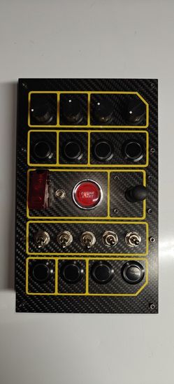 SIMDID Sim Racing Control Button Box