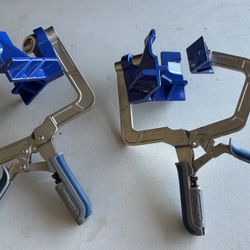 2 Pair Kreg 90 Degree Corner Clamp - Right Angle - Corner & T-Joint Clamps for Woodworking 