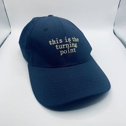 Charlie Kirk Cap Navy Blue 