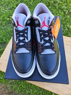 Jordan 3 Black cement size 10.5m