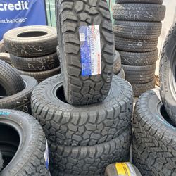 4 New Tires Installed/ 4 Llantas Nuevas Instaladas 35/12.50/18 Atlander RT Tires 