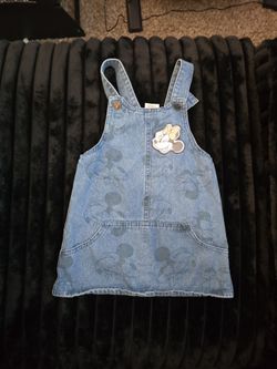 Gils denim Minnie Mouse dress